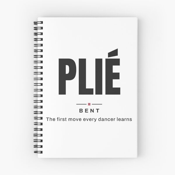 Item preview, Plié — Bent | Real Ballet Terminology designed and sold by VestraDesign.
