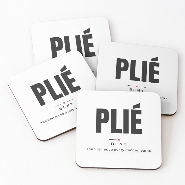 Item preview, Plié — Bent | Real Ballet Terminology designed and sold by VestraDesign.