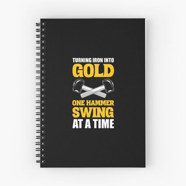 Item preview, Turning Iron Into Gold One Hammer Swing designed and sold by borlaydriebau.