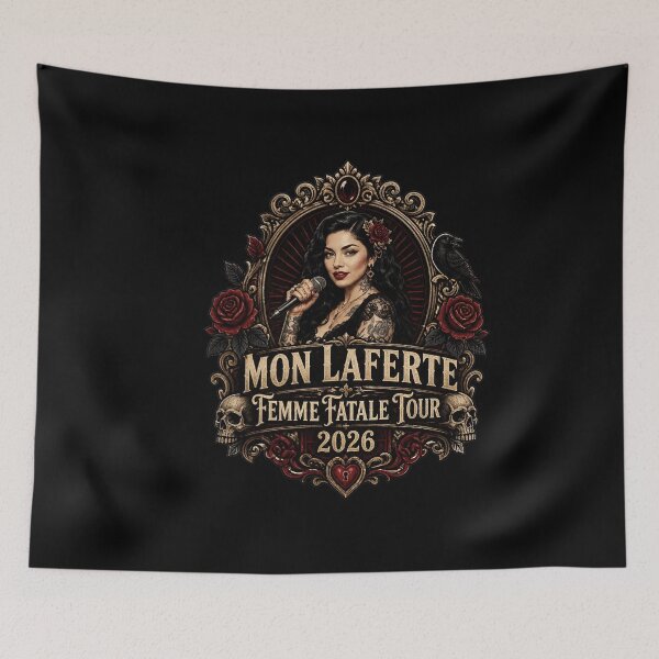 Item preview, Mon Laferte Femme Fatale Tour 2026 designed and sold by OliveDominique.