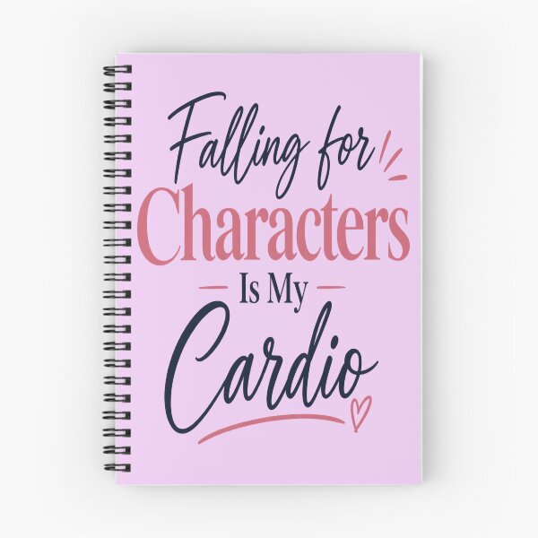 Item preview, Falling For Characters Is My Cardio Funny Book Lover designed and sold by slestore.