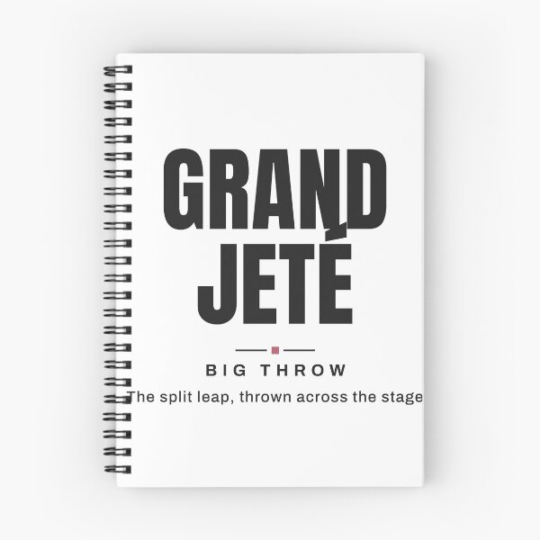 Item preview, Grand Jeté — Big Throw | Real Ballet Terminology designed and sold by VestraDesign.