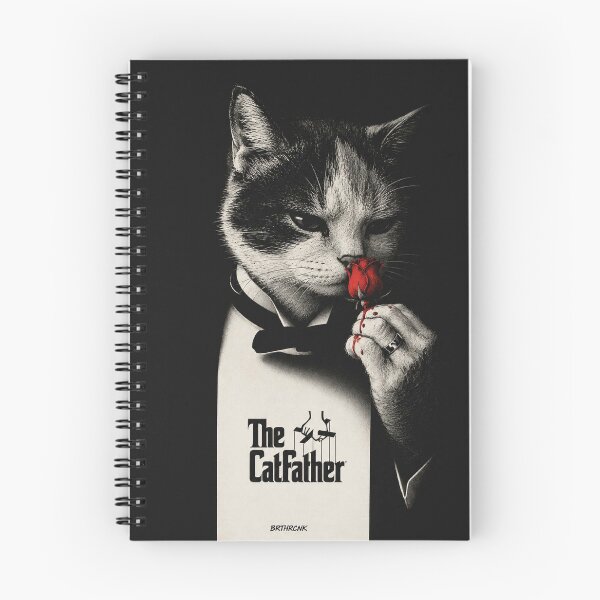 Item preview, The CatFather - Mafia Cat Godfather Parody Art designed and sold by BRTHRCNK01.