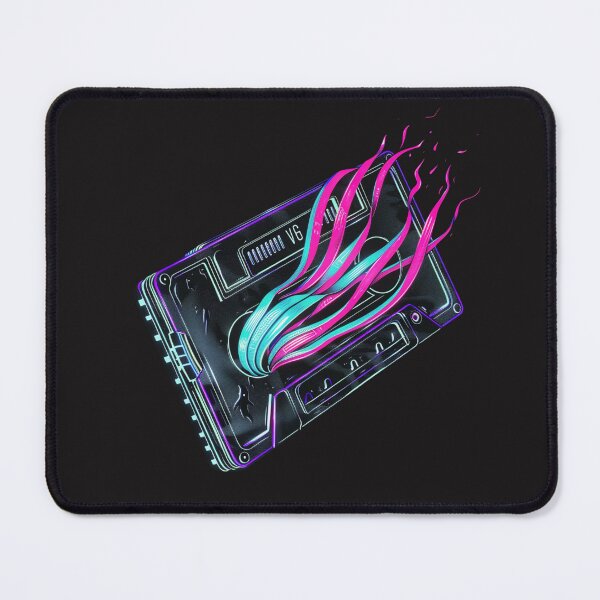 Item preview, VHS ghost, memory leak cutout designed and sold by RetroWaveArtCo.