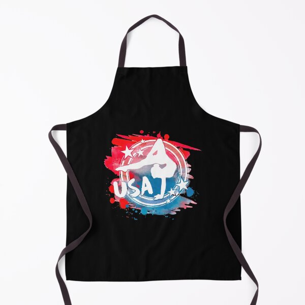 Item preview, USA Gymnast Watercolor Splash Art designed and sold by borlaydriebau.