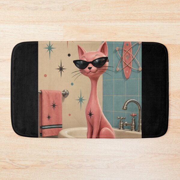 Item preview, Y2K Atomic Cat 12 designed and sold by MarkColeImaging.