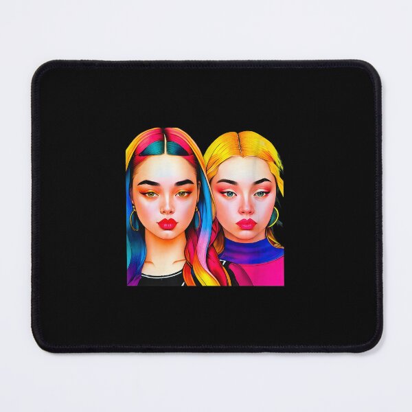 Item preview, Vibrant Duo Portrait designed and sold by tommieim.