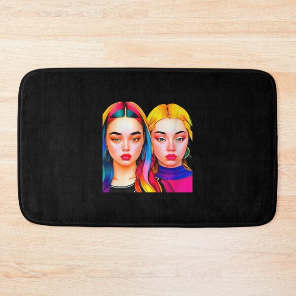 Item preview, Vibrant Duo Portrait designed and sold by tommieim.