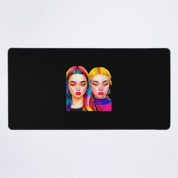 Item preview, Vibrant Duo Portrait designed and sold by tommieim.