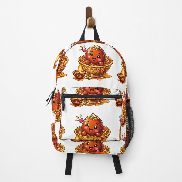 Item preview, Gulab Jamun Festival Edition – Diwali Sweet Lover Cartoon Indian Dessert Design designed and sold by Globalcitytees.