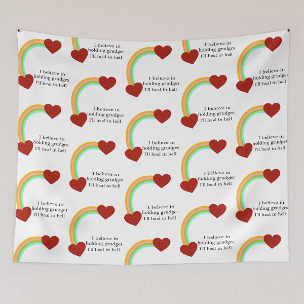Item preview, I Believe In Holding Grudges I'Ll Heal In Hell designed and sold by mary-curtis.