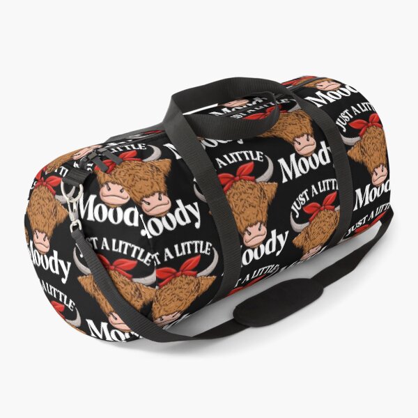 Item preview, Just A Little Moody Highland Cow Scottish Highland Cow Gear  designed and sold by kynlie-luker.
