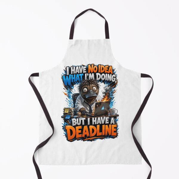 Item preview, I Have No Idea What I'm Doing But I Have A Deadline designed and sold by Sovereign Supply Co..
