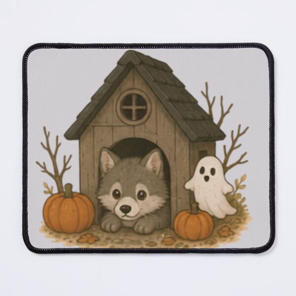 Item preview, Haunted Hideout Spooky Wolf designed and sold by MellowMunchkins.