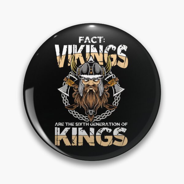Item preview, Viking Warrior King Fact Norse Mythology Design designed and sold by tommieim.