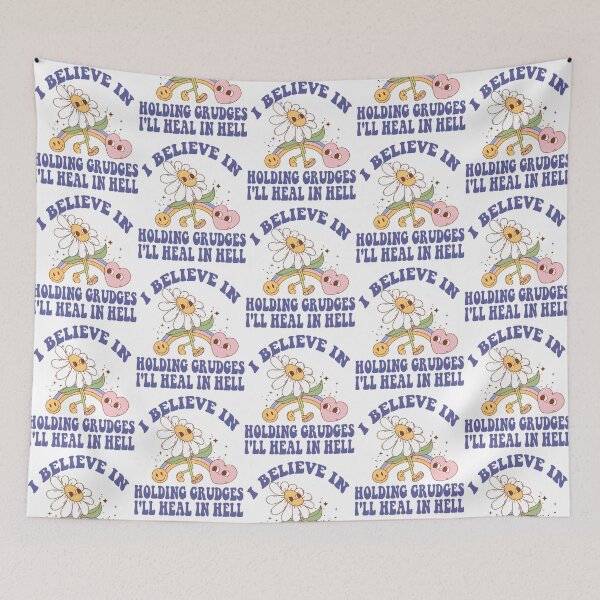 Item preview, I Believe In Holding Grudges I'Ll Heal In Hell designed and sold by mary-curtis.