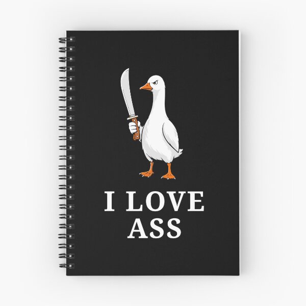 Item preview, I Love Ass Goose With Knife designed and sold by DrawMotion.