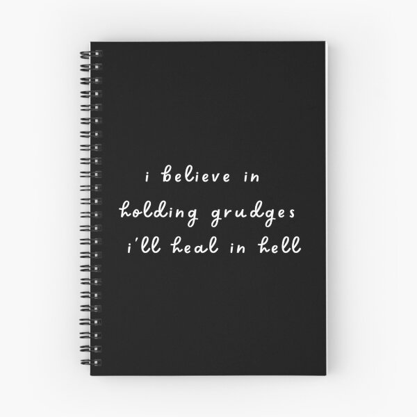 Item preview, I Believe In Holding Grudges I'Ll Heal In Hell  designed and sold by mary-curtis.