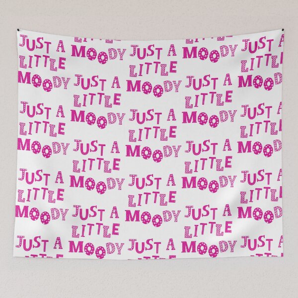 Item preview, Pegatina "Just A Little Moody" de Dam Creative designed and sold by kynlie-luker.
