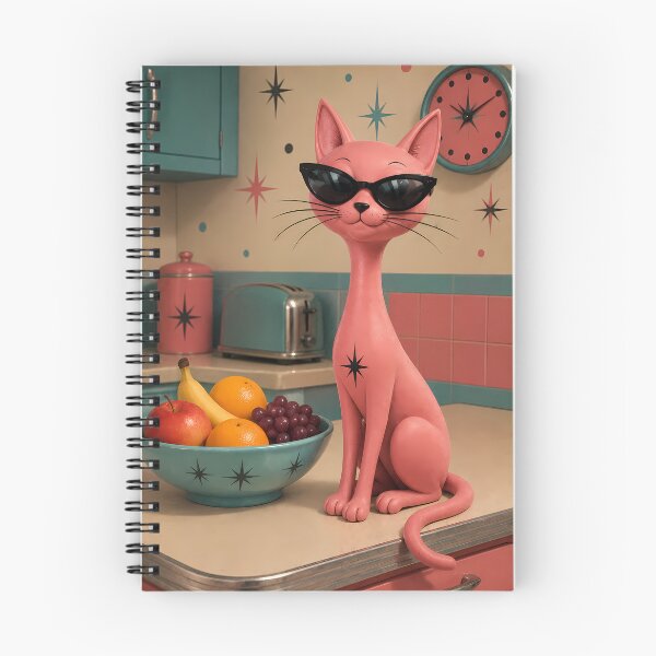Item preview, Y2K Atomic Cat 13 designed and sold by MarkColeImaging.
