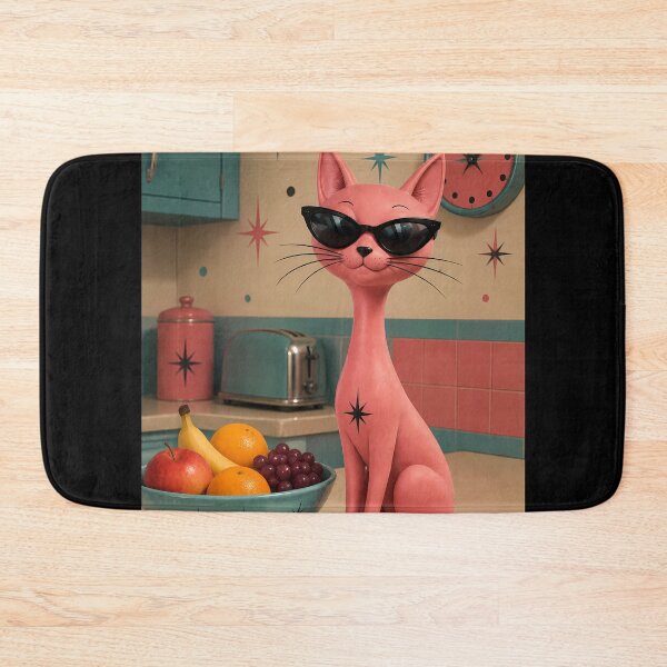 Item preview, Y2K Atomic Cat 13 designed and sold by MarkColeImaging.