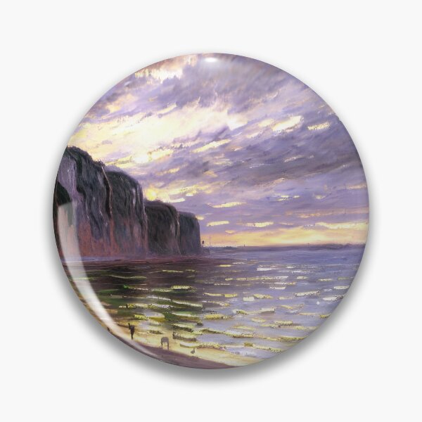 Item preview, The Ally Point, Low Tide: A Serene Impressionist Coastal Landscape  designed and sold by artdesignsnow.