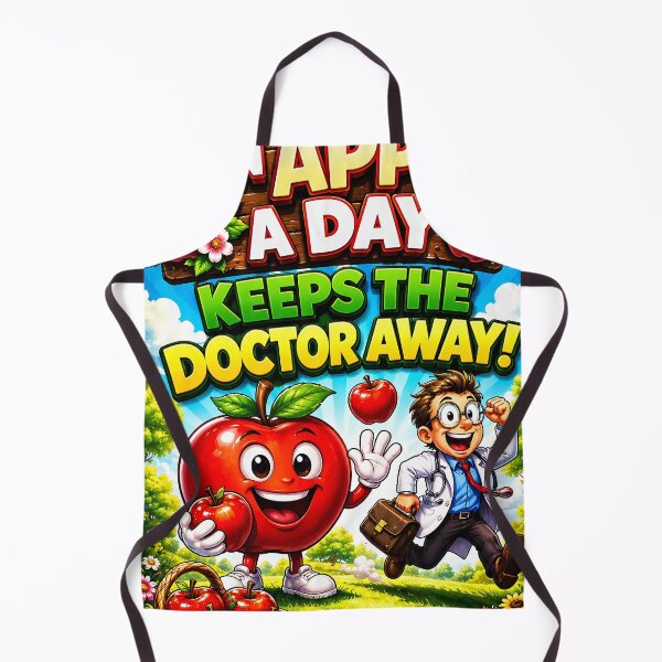 Item preview, AN APPLE A DAY KEEPS THE DOCTOR AWAY designed and sold by Smoothseer.