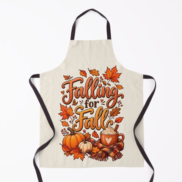 Item preview, Falling for Fall – Cozy Autumn Pumpkin & Coffee designed and sold by blankTeeShirt.