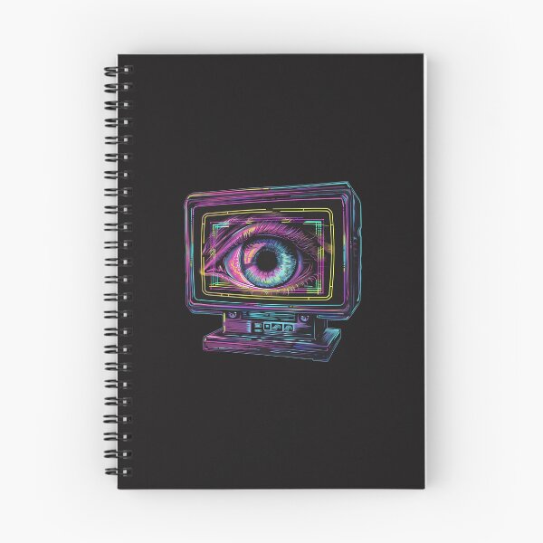Item preview, CRT eye  the screen is alive cutout designed and sold by RetroWaveArtCo.