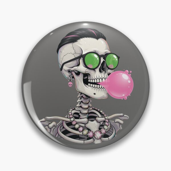 Item preview, Cool Punk Skeleton Bubblegum Sunglasses Pink Jewelry designed and sold by CF_VintageDesign.
