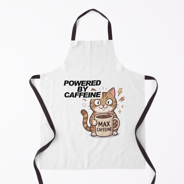 Item preview, Powered by caffeine designed and sold by aimicat.