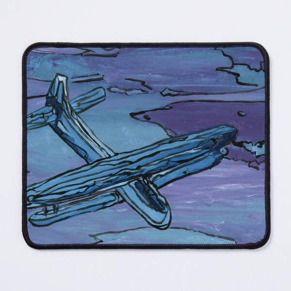 Item preview, Night Flight –  Airplane Expressionism by Dwaalhaas designed and sold by Dwaalhaas.com.
