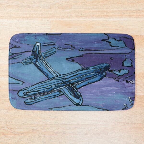 Item preview, Night Flight –  Airplane Expressionism by Dwaalhaas designed and sold by Dwaalhaas.com.