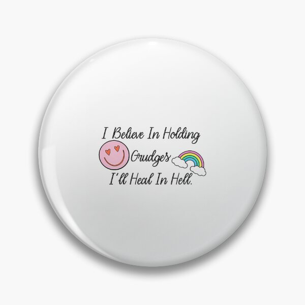 Item preview, I Believe In Holding Grudges Sticker designed and sold by mary-curtis.