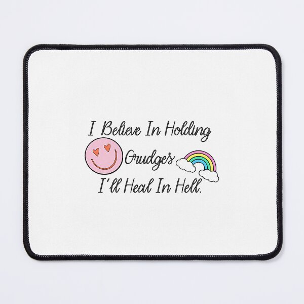 Item preview, I Believe In Holding Grudges Sticker designed and sold by mary-curtis.