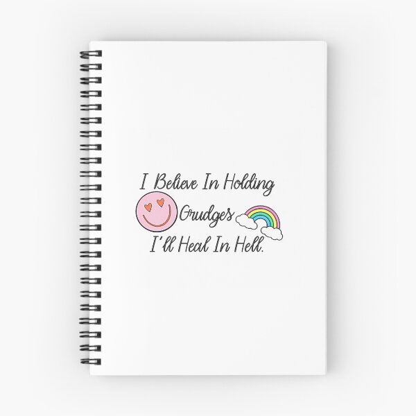 Item preview, I Believe In Holding Grudges Sticker designed and sold by mary-curtis.