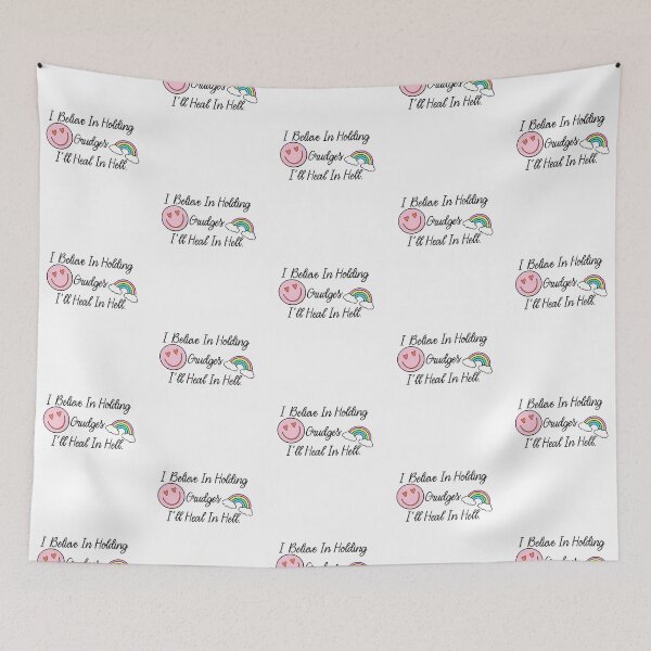 Item preview, I Believe In Holding Grudges Sticker designed and sold by mary-curtis.
