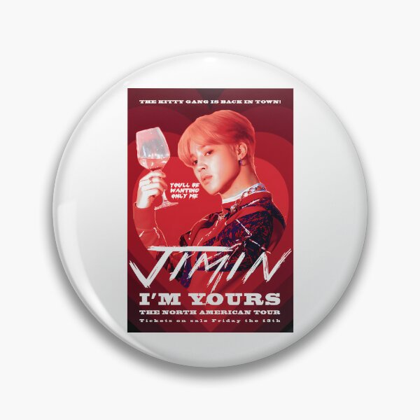 Item preview, Jimin World Tour Poster Im Yours designed and sold by emerson-hood.