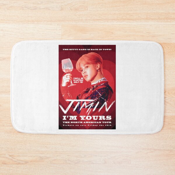 Item preview, Jimin World Tour Poster Im Yours designed and sold by emerson-hood.