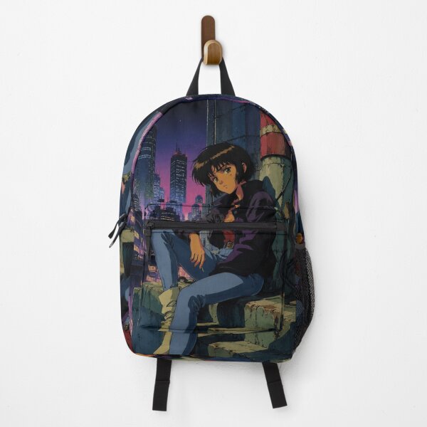 Item preview, Retro Cyberpunk Anime Rooftop Rebel designed and sold by bapupa.