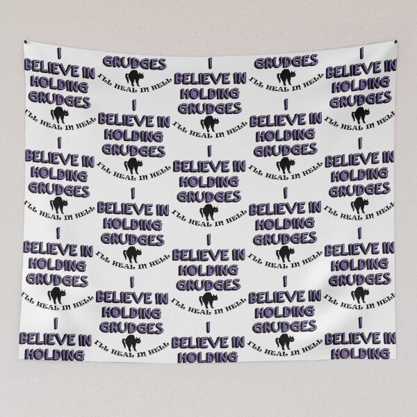 Item preview, I Believe In Holding Grudges-I'Ll Heal In Hell designed and sold by mary-curtis.