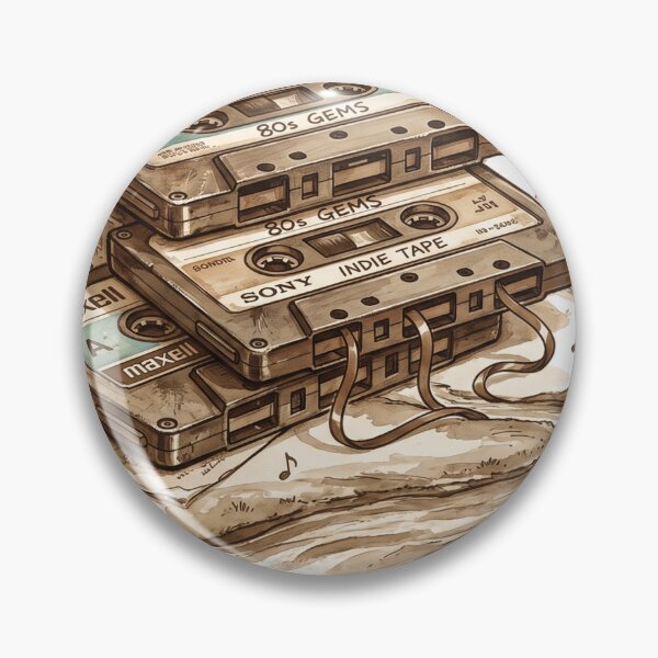 Item preview, Cassette Tape River — "The River of Sound" designed and sold by InkPixell.