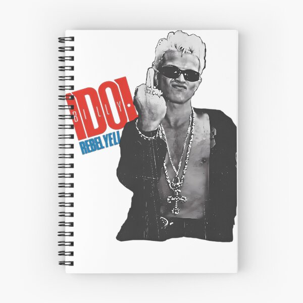 Item preview, The Man Gentle Billy Idol -- middle finger designed and sold by FloraFaunaHub.