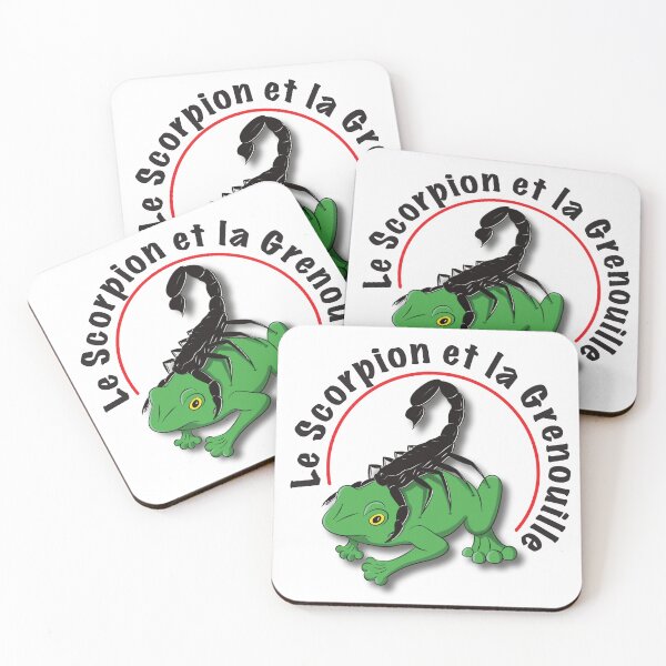 Item preview, The Scorpion and the Frog designed and sold by Vil1Coyote.