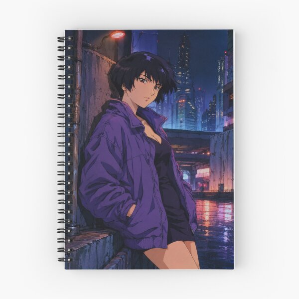 Item preview, Retro Cyberpunk Anime Neon Drifter designed and sold by bapupa.