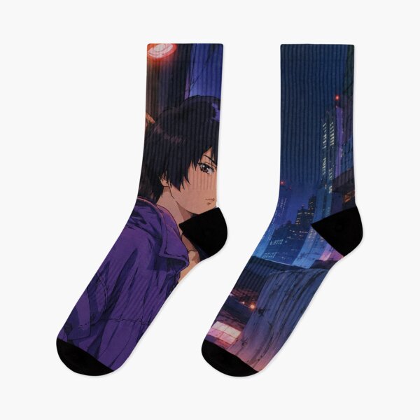 Item preview, Retro Cyberpunk Anime Neon Drifter designed and sold by bapupa.