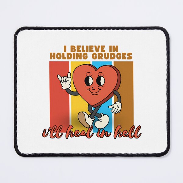 Item preview, Retro I Believe In Holding Grudges I'Ll Heal In Hell designed and sold by mary-curtis.