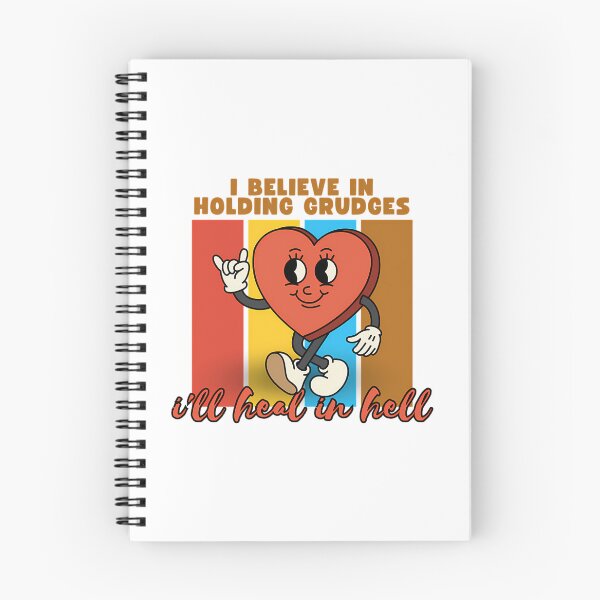 Item preview, Retro I Believe In Holding Grudges I'Ll Heal In Hell designed and sold by mary-curtis.