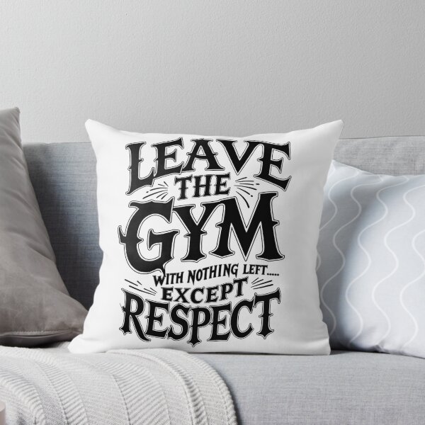 Item preview, Sal del gimnasio sin nada más que respeto. designed and sold by KLERIKSTORE.