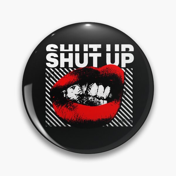 Item preview, SHUT UP designed and sold by SPOOFSHIRT.